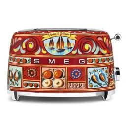 Smeg 50s Retro Style Toaster 2-Slice - Cream